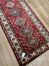 Load image into Gallery viewer, Afghan Super Kazak - 2&#39;8” X 8&#39;10”
