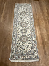Load image into Gallery viewer, Indian Nain [Wool + Silk] - 2&#39;8” X 8&#39;4”
