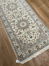 Load image into Gallery viewer, Indian Nain [Wool + Silk] - 2&#39;8” X 8&#39;4”
