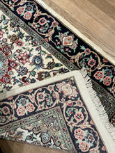 Load image into Gallery viewer, Indian Sarouk [Silk] - 2&#39;7” X 8&#39;2”
