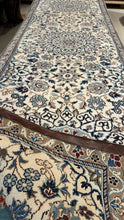 Load image into Gallery viewer, Persian Nain [Wool + Silk] -  2’10” X 12’7”
