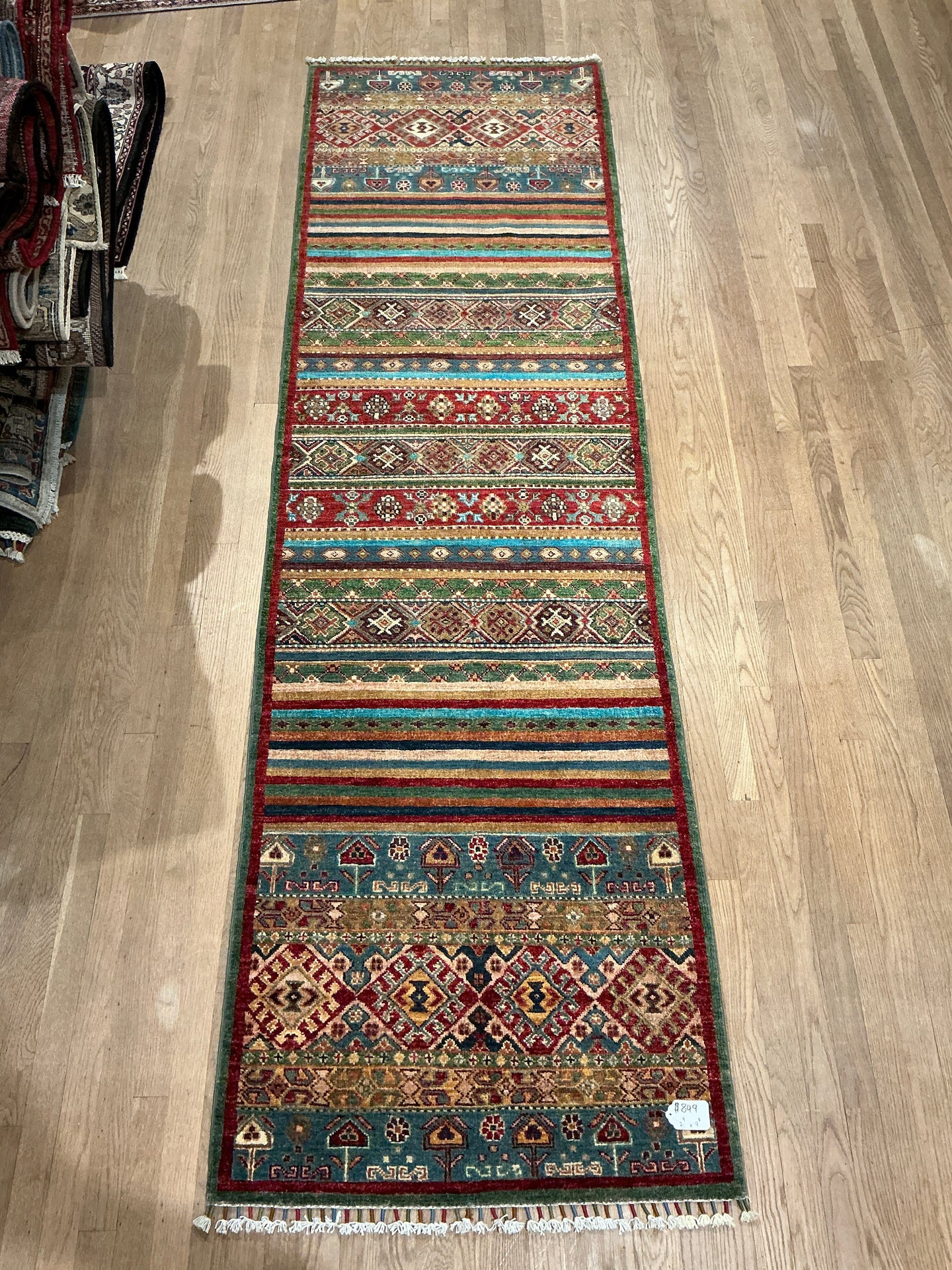 Afghan Khorjin - 2'9” X 9'8”