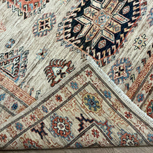 Load image into Gallery viewer, Afghan Super Kazak - 5&#39;1” X 6&#39;8”
