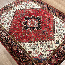 Load image into Gallery viewer, Persian Heriz - 5&#39;4” X 6&#39;6”
