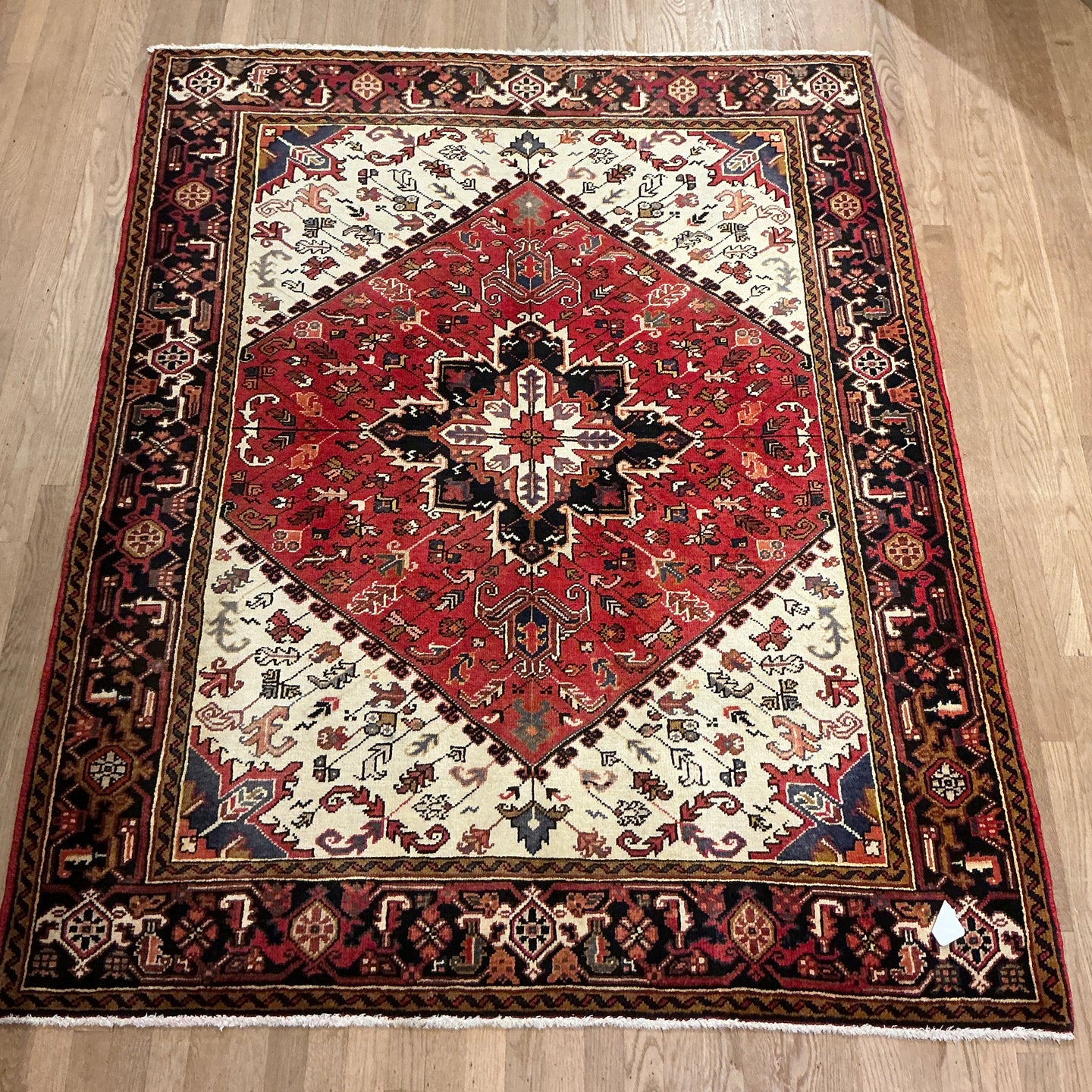 Persian Heriz - 5'4” X 6'6”
