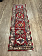Load image into Gallery viewer, Afghan Super Kazak - 2'10” X 10'3”
