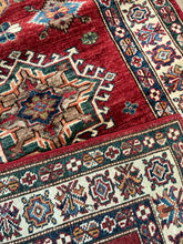 Load image into Gallery viewer, Afghan Super Kazak - 2'10” X 10'3”
