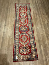Load image into Gallery viewer, Afghan Super Kazak - 2&#39;6” X 9&#39;7”
