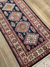 Load image into Gallery viewer, Afghan Super Kazak - 2&#39;6” X 9&#39;9”
