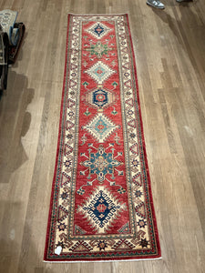 Afghan Super Kazak - 2'8” X 10'1”