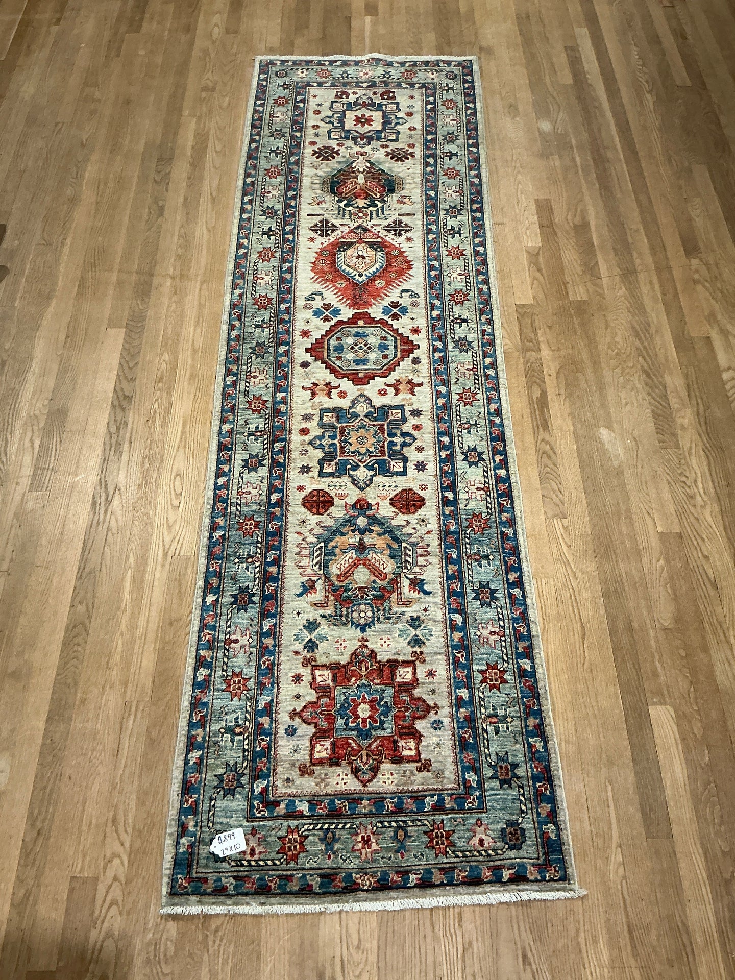 Afghan Super Kazak - 2'9” X 10'0”