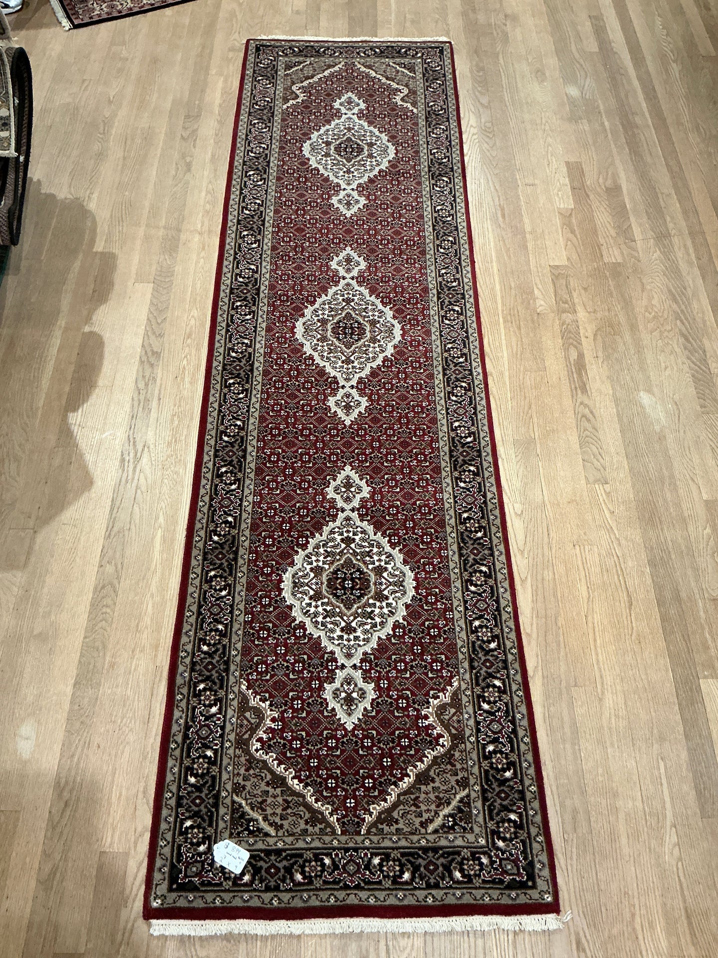 Indian Mahi [Wool + Sillk] - 2'7” X 9'9”