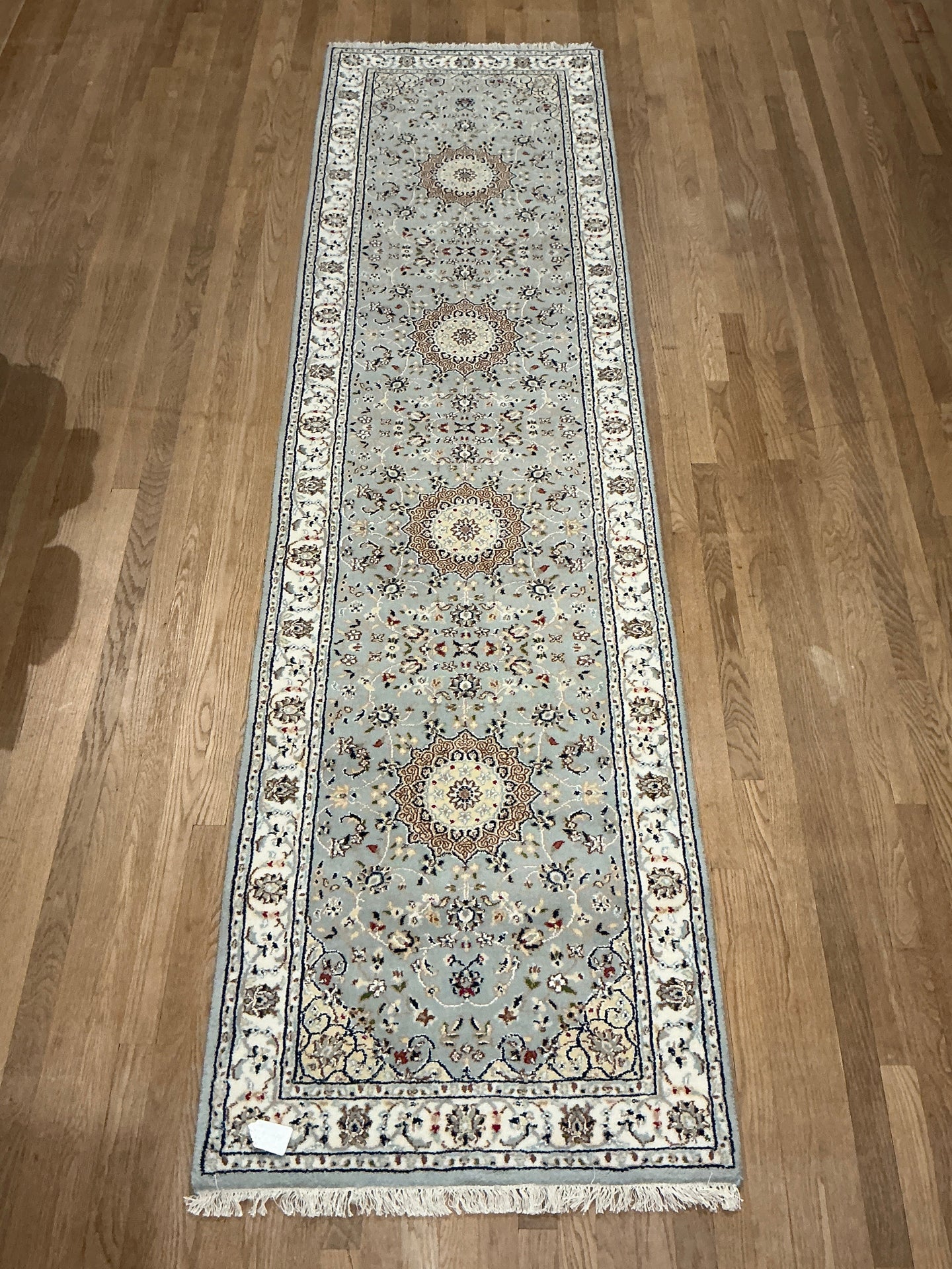 Indian Nain [Wool + Silk] - 2'8” X 10'3”