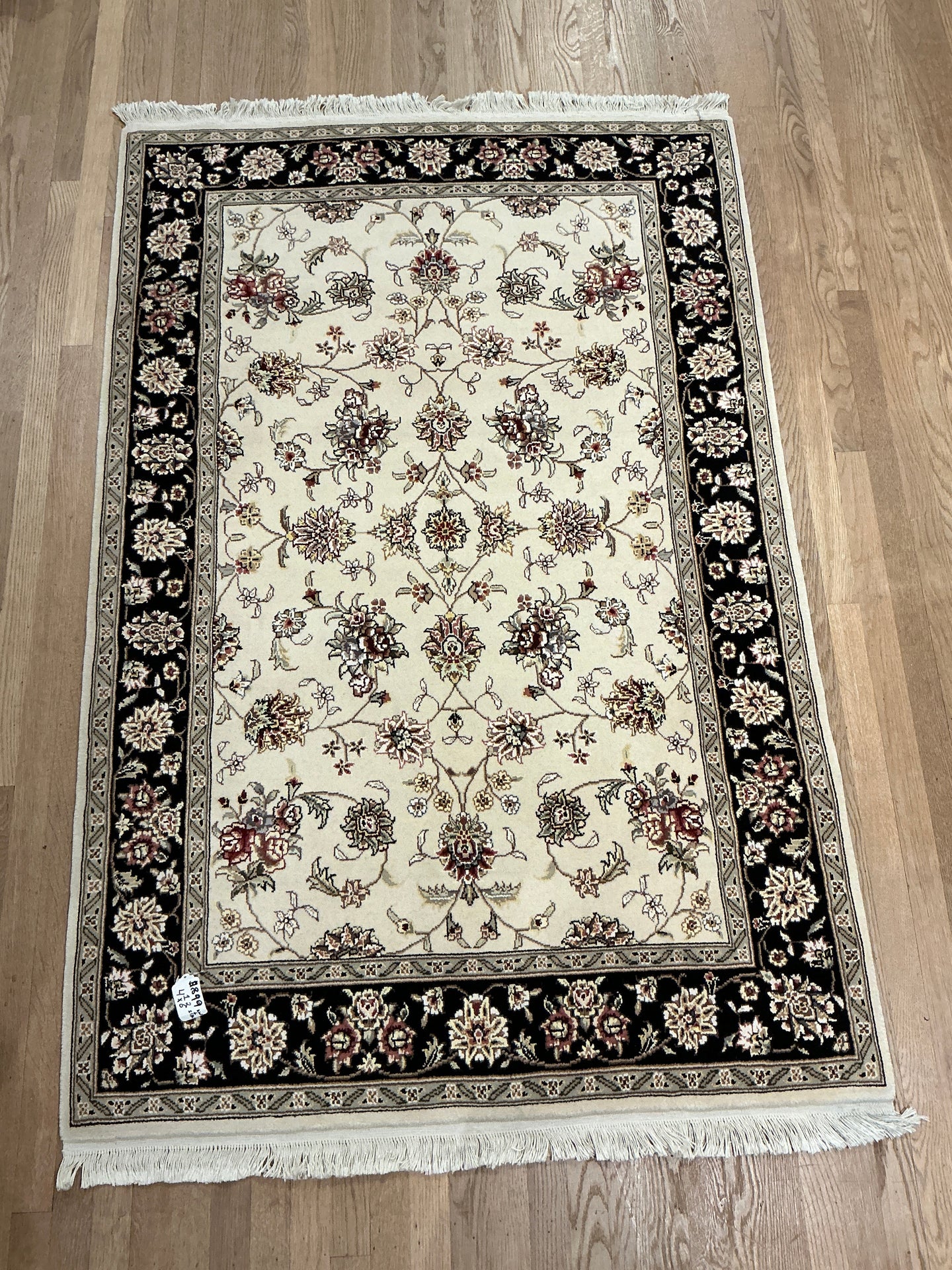 Chinese Keshan [Wool + Silk] - 4'1” X 6'2”