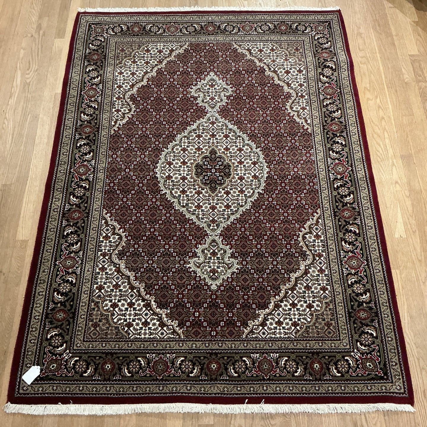 Indian Mahi [Wool + Sillk] - 5'0” X 7'0”