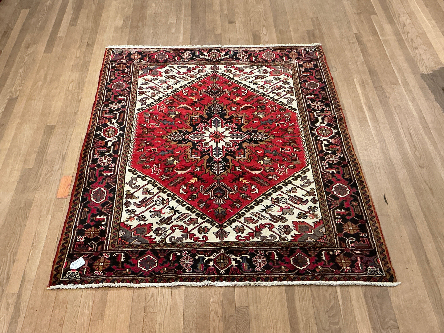 Persian Heriz - 5'1” X 6'6”