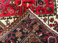 Load image into Gallery viewer, Persian Heriz - 5&#39;1” X 6&#39;6”
