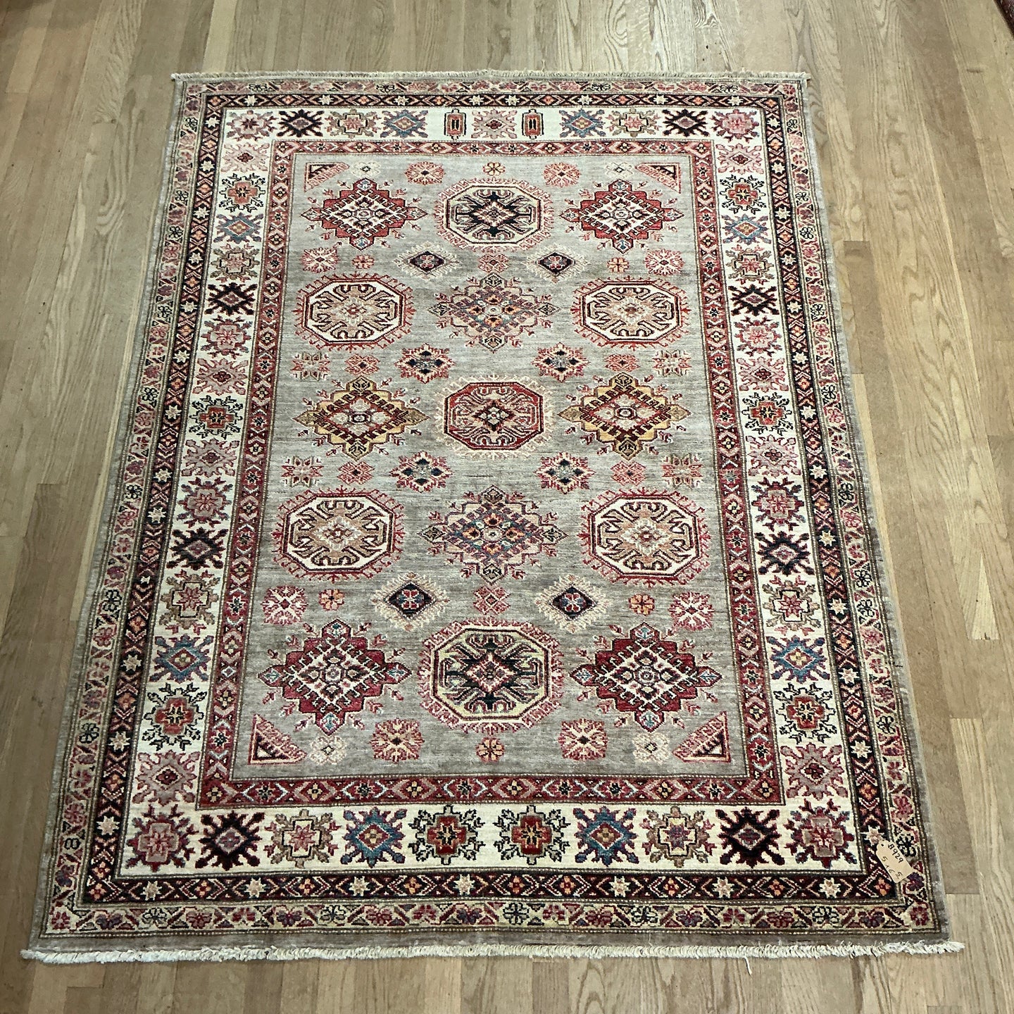 Afghan Super Kazak - 5'0” X 6'5”