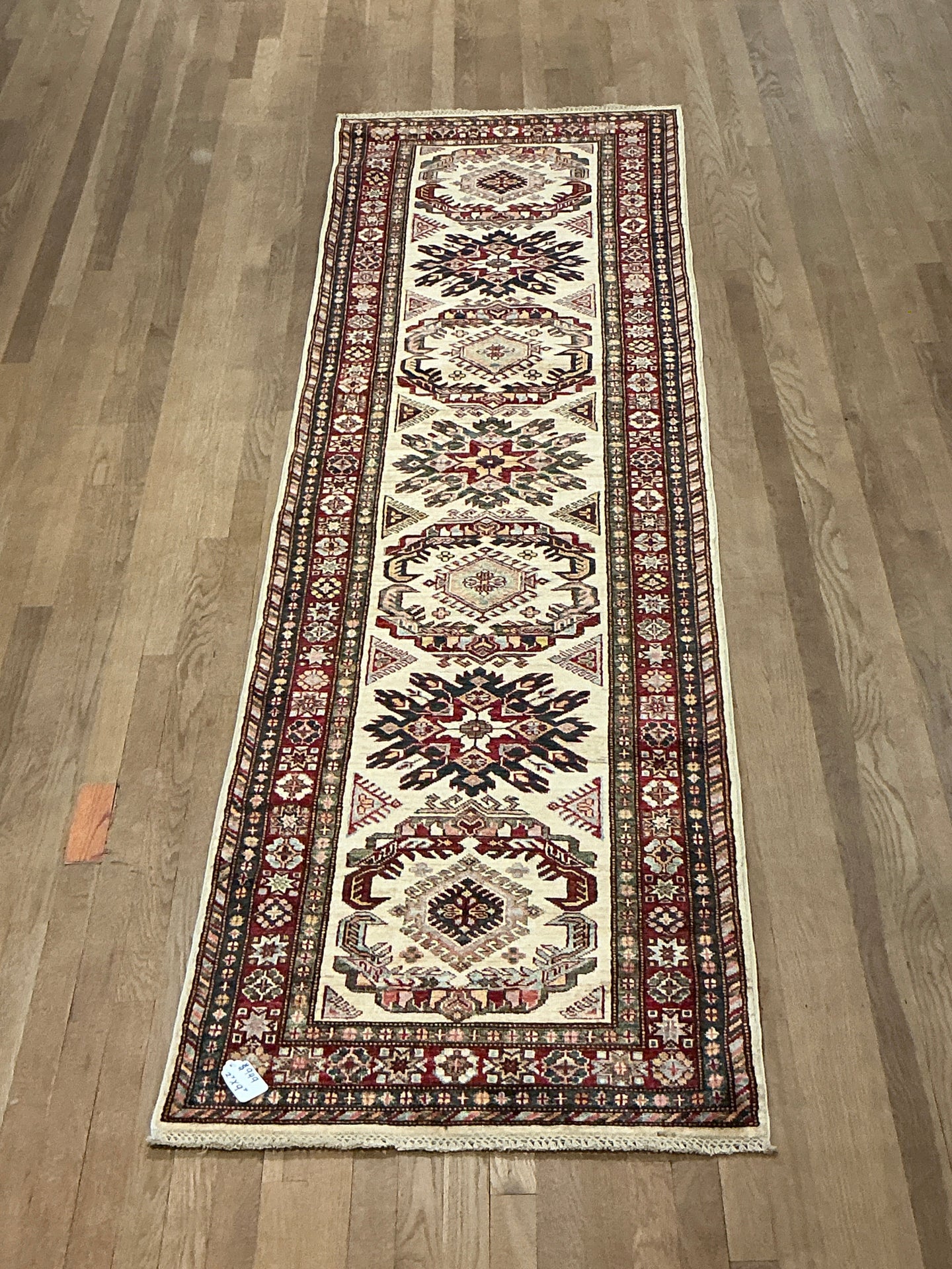 Afghan Super Kazak - 2'7” X 9'7”