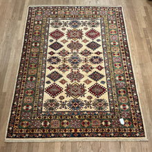Load image into Gallery viewer, Afghan Super Kazak - 5&#39;1” X 7&#39;0”

