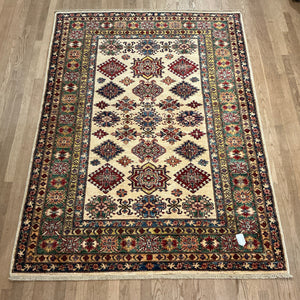 Afghan Super Kazak - 5'1” X 7'0”