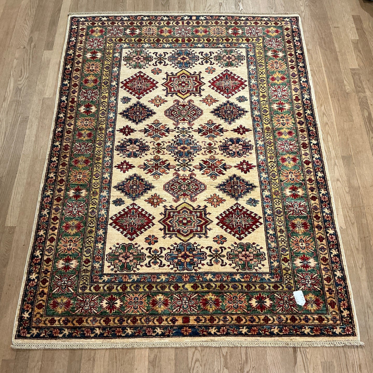 Afghan Super Kazak - 5'1” X 7'0”