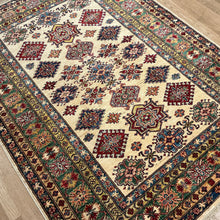 Load image into Gallery viewer, Afghan Super Kazak - 5&#39;1” X 7&#39;0”
