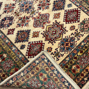 Afghan Super Kazak - 5'1” X 7'0”