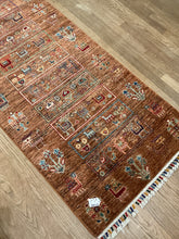 Load image into Gallery viewer, Afghan Pazyryk - 2&#39;7” X 9&#39;11”
