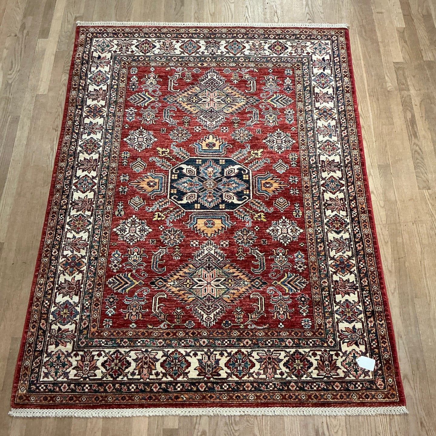 Afghan Super Kazak - 5'0” X 6'7”