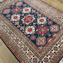 Load image into Gallery viewer, Afghan Super Kazak - 5&#39;0” X 7&#39;0”

