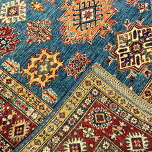 Load image into Gallery viewer, Afghan Super Kazak - 5'0” X 7'4”
