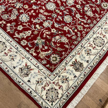 Load image into Gallery viewer, Indian Nain [Wool + Silk] - 4&#39;10” X 6&#39;10”
