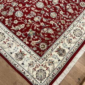 Indian Nain [Wool + Silk] - 4'10” X 6'10”