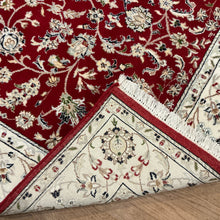 Load image into Gallery viewer, Indian Nain [Wool + Silk] - 4&#39;10” X 6&#39;10”
