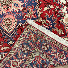 Load image into Gallery viewer, Persian Heriz - 4&#39;9” X 6&#39;4”
