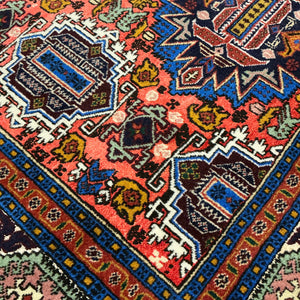 Persian Karajeh [Wool + Silk] - 4'4” X 6'7”