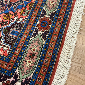 Persian Karajeh [Wool + Silk] - 4'4” X 6'7”