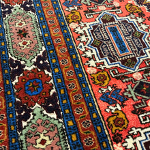 Load image into Gallery viewer, Persian Karajeh [Wool + Silk] - 4&#39;4” X 6&#39;7”
