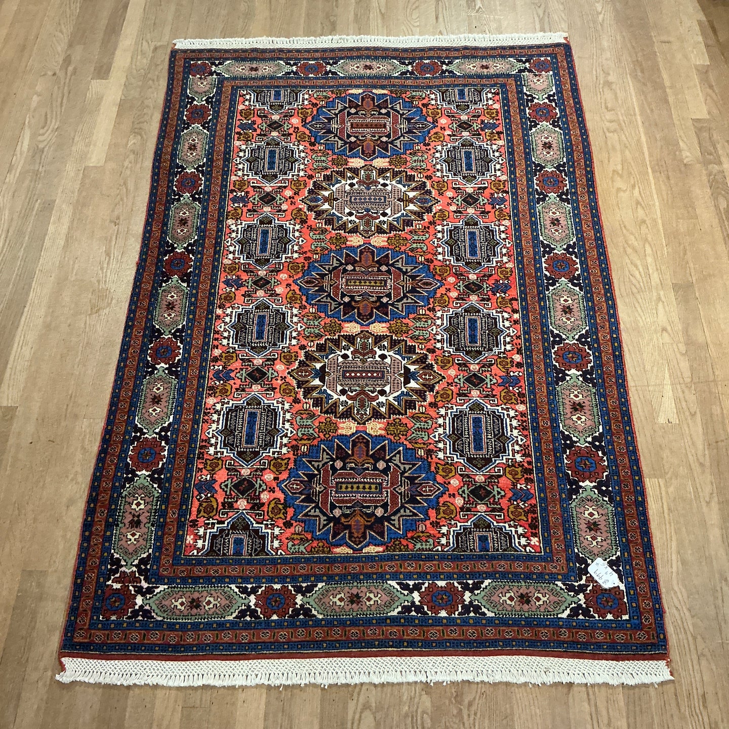 Persian Karajeh [Wool + Silk] - 4'4” X 6'7”