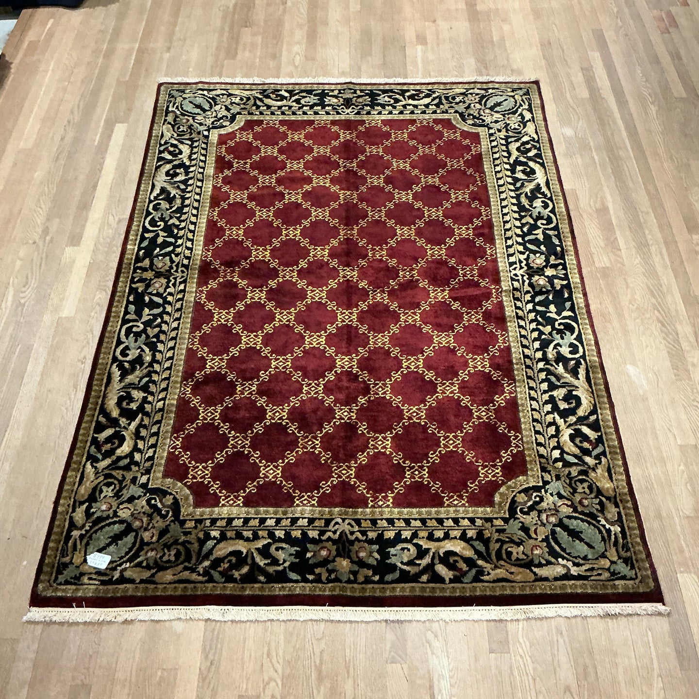 Indian Keshan [Wool + Silk] - 5'11” X 8'11”