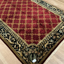 Load image into Gallery viewer, Indian Keshan [Wool + Silk] - 5&#39;11” X 8&#39;11”
