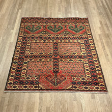 Load image into Gallery viewer, Afghan Super Kazak - 5'4” X 6'6”
