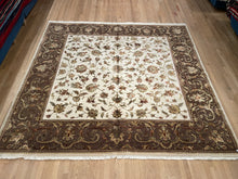 Load image into Gallery viewer, Indian Keshan [Wool + Silk] - Square 10&#39;1&quot; x 9&#39;11&quot;

