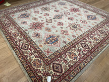 Load image into Gallery viewer, Afghan Super Kazak - Square 8&#39;1&quot; x 8&#39;2&quot;
