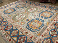 Load image into Gallery viewer, Afghan Super Kazak - 10x13 / 10x14
