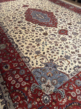 Load image into Gallery viewer, Antique Pakistani Isfahan -  12’0” X 17’7”
