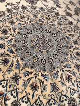 Load image into Gallery viewer, Persian Nain [Wool + Silk] - 12&#39;5&quot; x 19&#39;
