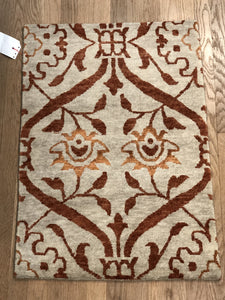 Tibetan mat [Wool + Silk] - 2x3
